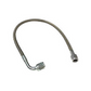 Fragola -4AN PFTE Black Hose Assembly Straight x 90 Degree 14in
