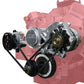 Moroso Chevrolet Big Block Alternator & Vacuum Pump Mount - Moroso Water Pump - 130mm Alternator
