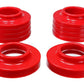 Energy Suspension Jeep Spring Isolators - Red