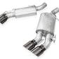Stainless Works 16-21 Camaro SS 3in Redline SW Connect Axle Back w/Valve - 4in Quad Black Tips