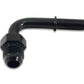 Vibrant 90 Degree Male AN Push-On EFI Adapter AN -6 Barb 0.375in