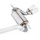 AWE Tuning Ford Focus ST Touring Edition Cat-back Exhaust - Non-Resonated - Chrome Silver Tips