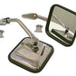 Rugged Ridge 55-86 Jeep CJ Chrome CJ-Style Side Mirror Kit