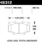 Hawk LTS Street Brake Pads