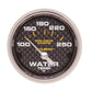Autometer Marine Carbon Fiber Ultra-Lite 2-1/16in 100-250 Degrees Electric Water Temperature Gauge