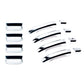 Putco 15-20 Chevy Suburban - 4 Door Deluxe (w/o Smart Key w/o Passenger Keyhole) Door Handle Covers