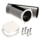 QTP 5in Weld-On QTEC Exhaust Cutout Y-Pipe