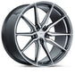 Vossen HF-3 19x8.5 / 5x112 / ET45 / Flat Face / 66.5 - Gloss Graphite Polished Wheel