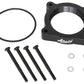 Airaid 04-13 Nissan Titan / Armada 5.6L 04-10 Infiniti QX-56 5.6L PowerAid TB Spacer- Black