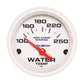 Autometer Marine White Gauge 2-1/16in Electric Water Temperature Gauge 100-250 Deg F