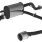 Remus Opel Corsa D With Original Sport Rear Skirt 2006 1.0L Axle Back