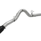 aFe MACHForce XP Exhaust 5in DPF-Back Stainless Steel Exht 2015 Ford Turbo Diesel V8 6.7L Black Tip