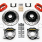 Wilwood Forged Dynalite P/S P-B Kit Drilled-Red New Big Ford 2.50in Offset
