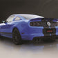 Corsa 13-13 Ford Mustang Shelby GT500 5.8L V8 Black Sport Axle-Back Exhaust