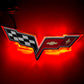 Oracle Chevrolet Corvette C6 Illuminated Emblem - Red