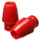 Energy Suspension 07-18 Jeep Wrangler JK Front Red Bump Stop - Extended Height 1 3/4in