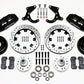 Wilwood Dynapro 6 Front Hub Kit 12.19in Drilled 55-57 Chevy