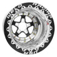 Weld Alumastar 2.0 15x12 / 5x4.75 BP / 5in. BS Black Wheel - Black Single Bead Lock MT