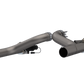 QTP 10-15 Chevrolet Camaro SS 6.2L 2.5in 304SS Aggressor Cutout Dual Mid Pipes