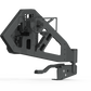 Road Armor 18-20 Jeep Wrangler JL Stealth Rear Tire Carrier Assembly - Tex Blk