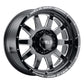 Weld Off-Road W102 20X10 Stealth 8X165.1 ET-18 BS4.75 Gloss Black MIL 125.1