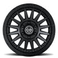 ICON Recon Pro 17x8.5 8 x 6.5 13mm Offset 5.25in BS Satin Black Wheel