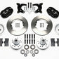 Wilwood Forged Dynalite Front Kit 11.00in 65-72 CDP A Body - 10in Drum