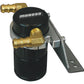 Moroso 11-14 Ford F-150 EcoBoost/5.0L Air/Oil Separator Catch Can - Small Body - Billet Alum - Black