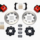 Wilwood Combination Parking Brake Rear Kit 11.75in Red Mini Cooper (Requires 17in Wheels)