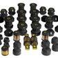 Prothane 88-91 Honda Civic Total Kit - Black