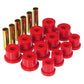 Prothane 81-87 GM K30 Rear Spring & Shackle Bushings (w/ 1 3/8in OD Frame Shackle Bush) - Red