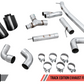 AWE Tuning 17-19 Audi RS3 8V Track Edition Exhaust - Diamond Black Tips RS-Style Tips