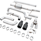 AWE 0FG 21+ Ford F150 Dual Split Rear Cat-Back Exhaust- 5in Diamond Black Tips