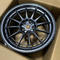 Enkei NT03+M 18x9.5 5x114.3 27mm Offset 72.6mm Bore Gunmetal Wheel