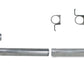 Diamond Eye KIT 5in TB MFLR RPLCMENT PIPE SGL ALUM 94-97 5 7 3L F250/F350 PWRSTROKE NFS W CARB STDS