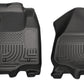 Husky Liners 11-12 Ford Super Duty Crew & Extended Cab WeatherBeater Front Row Black Floor Liners