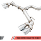 AWE Tuning Mk7 Golf R Track Edition Exhaust w/Chrome Silver Tips 102mm