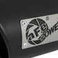 aFe MACH Force-Xp 409 SS Exhaust Tip Black (Left Side) 3in In x 4-1/2in Out x 9in L Clamp-On