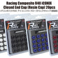 Project Kics 12x1.50 R40 Iconix Plastic Cap Set - Blue (20 Pcs)