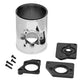 Spectre Air Flow Sensor Mount 3in. OD - Chrome