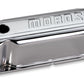Moroso Mopar 361-440 Valve Cover - w/Baffles - Stamped Steel Chrome Plated - Pair