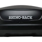Rhino-Rack Masterfit 530L Cargo Roof Box w/ 3 Load Securing Straps - Black
