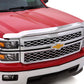 AVS 10-12 Ford Fusion Aeroskin Low Profile Hood Shield - Chrome