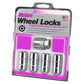 McGard Wheel Lock Nut Set - 4pk. (Cone Seat) M12X1.75 / 13/16 Hex / 1.815in. Length - Chrome