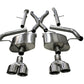 Corsa 18-20 Jeep Grand Cherokee TrackHawk 6.2L Xtreme Cat-Back Dual Rear Exit w/4.5in Polished Tips