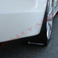 Rally Armor 07-17 Mitsubishi Lancer Black UR Mud Flap w/ White Logo