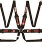 RaceQuip Black FIA CAMLOCK 6pt Pull Up Lap FHR