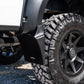 Bushwacker 14-18 Chevrolet Silverado 1500 Trail Armor Rear Mud Flaps (Fits Pocket Style Flares)