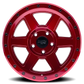 Dirty Life 9315 Compound 17x9 / 6x139.7 BP / -12mm Offset / 106mm Hub Crimson Candy Red Wheel