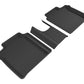 3D MAXpider 2014-2019 Nissan Versa Note Kagu 2nd Row Floormats - Black